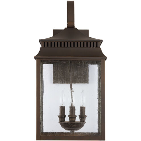 Sutter Creek 4 Light 26 inch Oiled Bronze Outdoor Wall Lantern