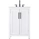 Alina 24 X 35 inch White Bathroom Vanity Cabinet