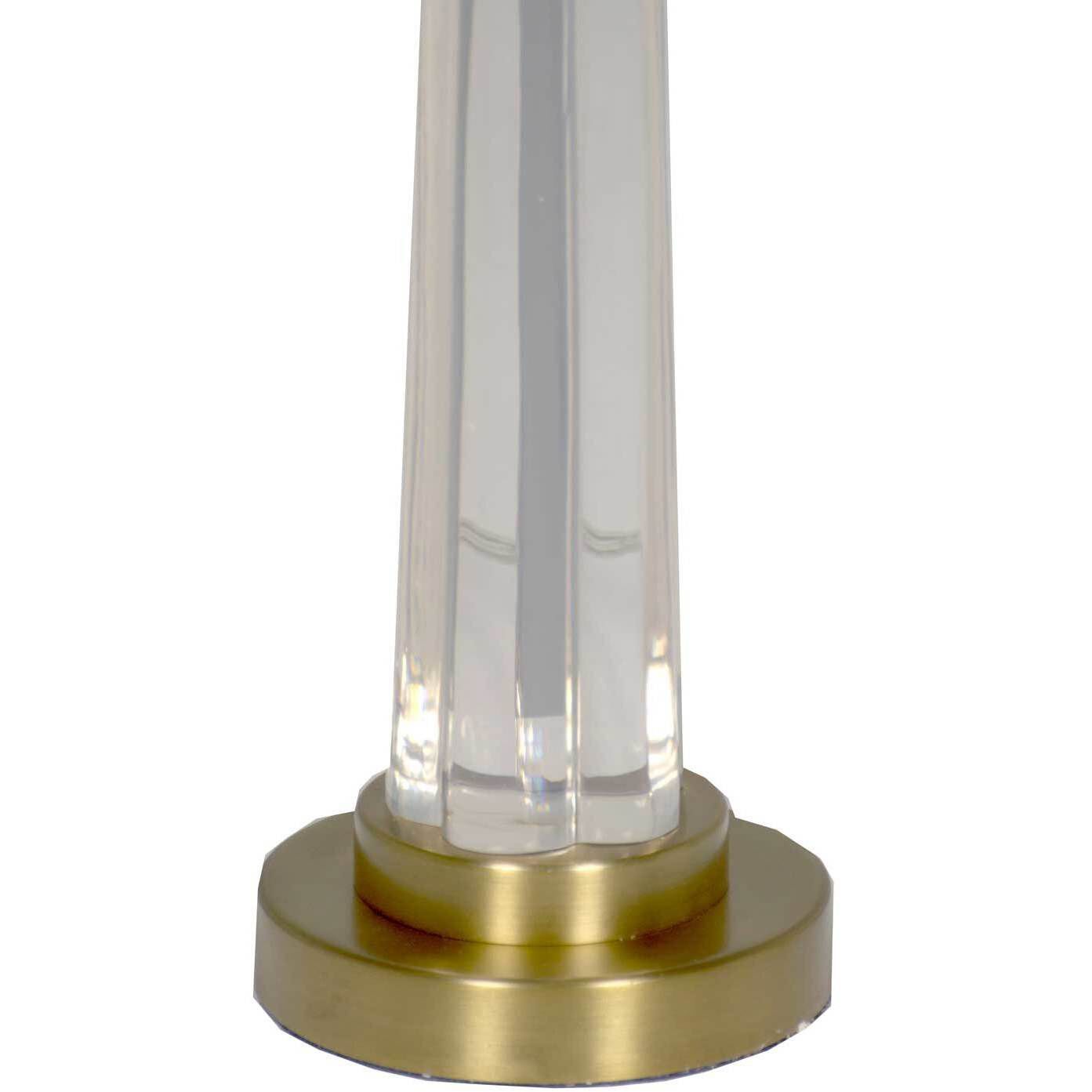 Wade 36 inch Antique Brass Table Lamp Portable Light