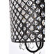 Elise 4 Light 14 inch Black Flush Mount Ceiling Light