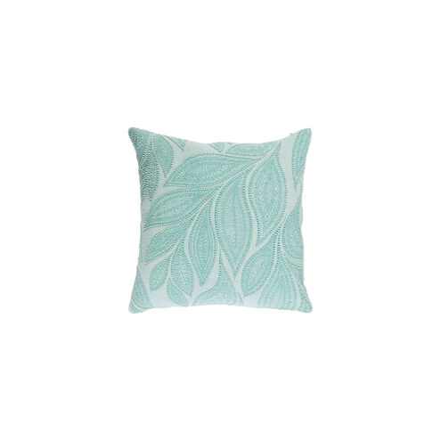 Tansy 20 X 20 inch Mint and Cream Throw Pillow