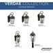Verdae 1 Light 13 inch Antique Bronze Outdoor Wall Lantern, Small, Design Series