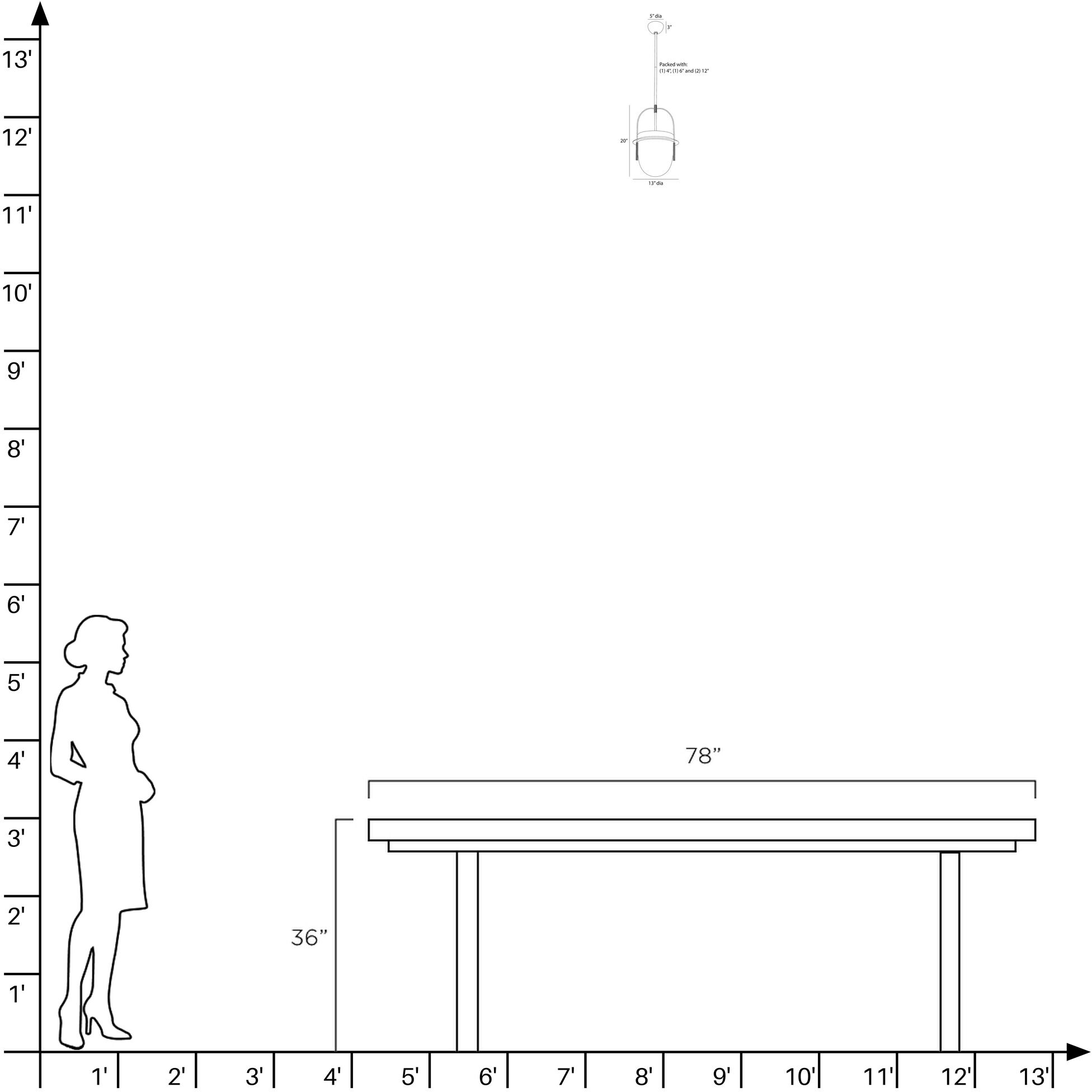 Kathleen 1 Light 13 inch Antique Brass Pendant Ceiling Light