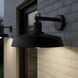 Karson 1 Light 9.75 inch Matte Black Outdoor Wall Lantern
