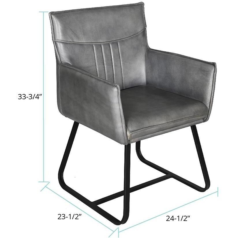 Volterra Dark Gray Chair