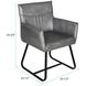 Volterra Dark Gray Chair