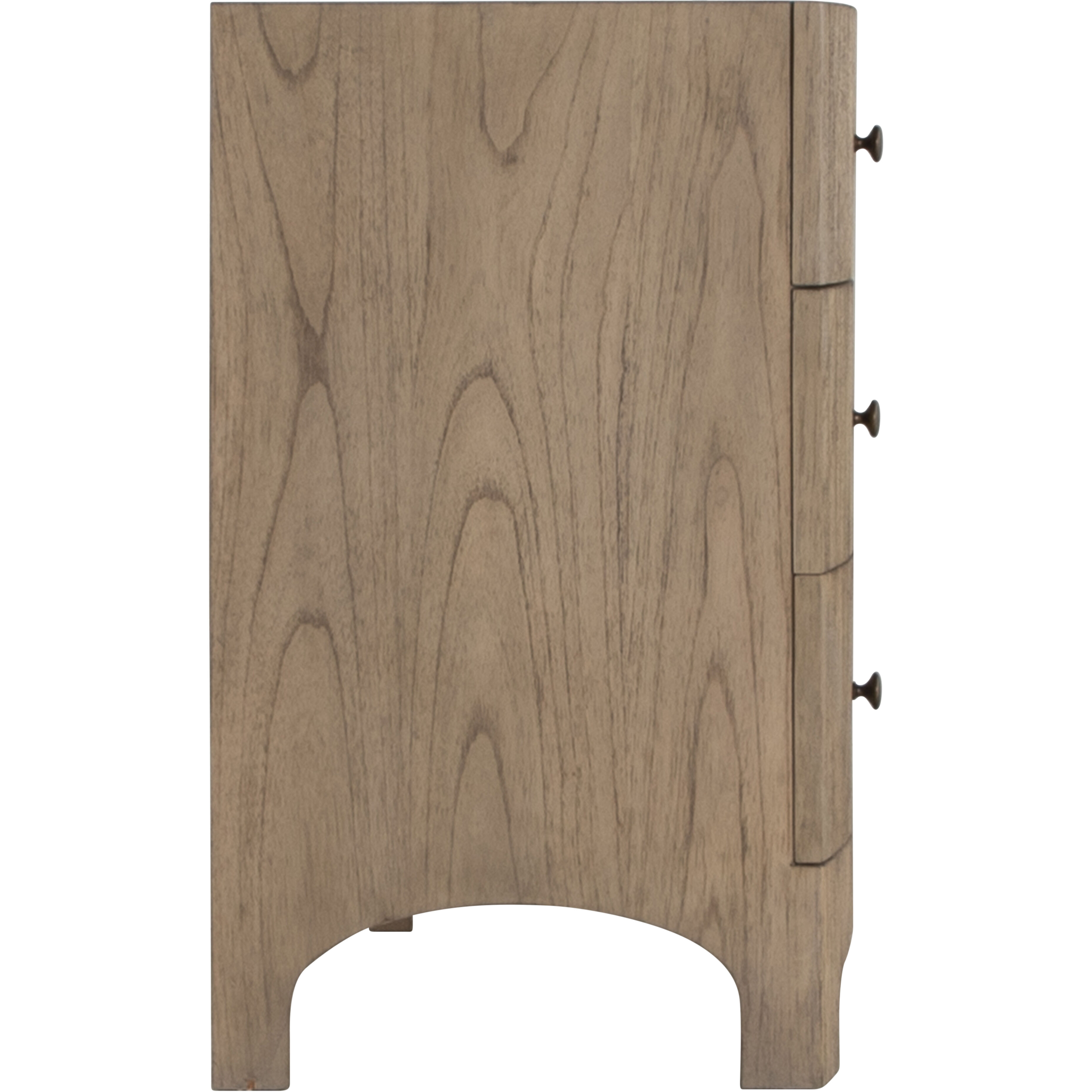 Princeton Blonde Natural / Brushed Bronze Dresser