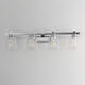 Cubos 4 Light 30.75 inch Polished Chrome Wall Sconce Wall Light