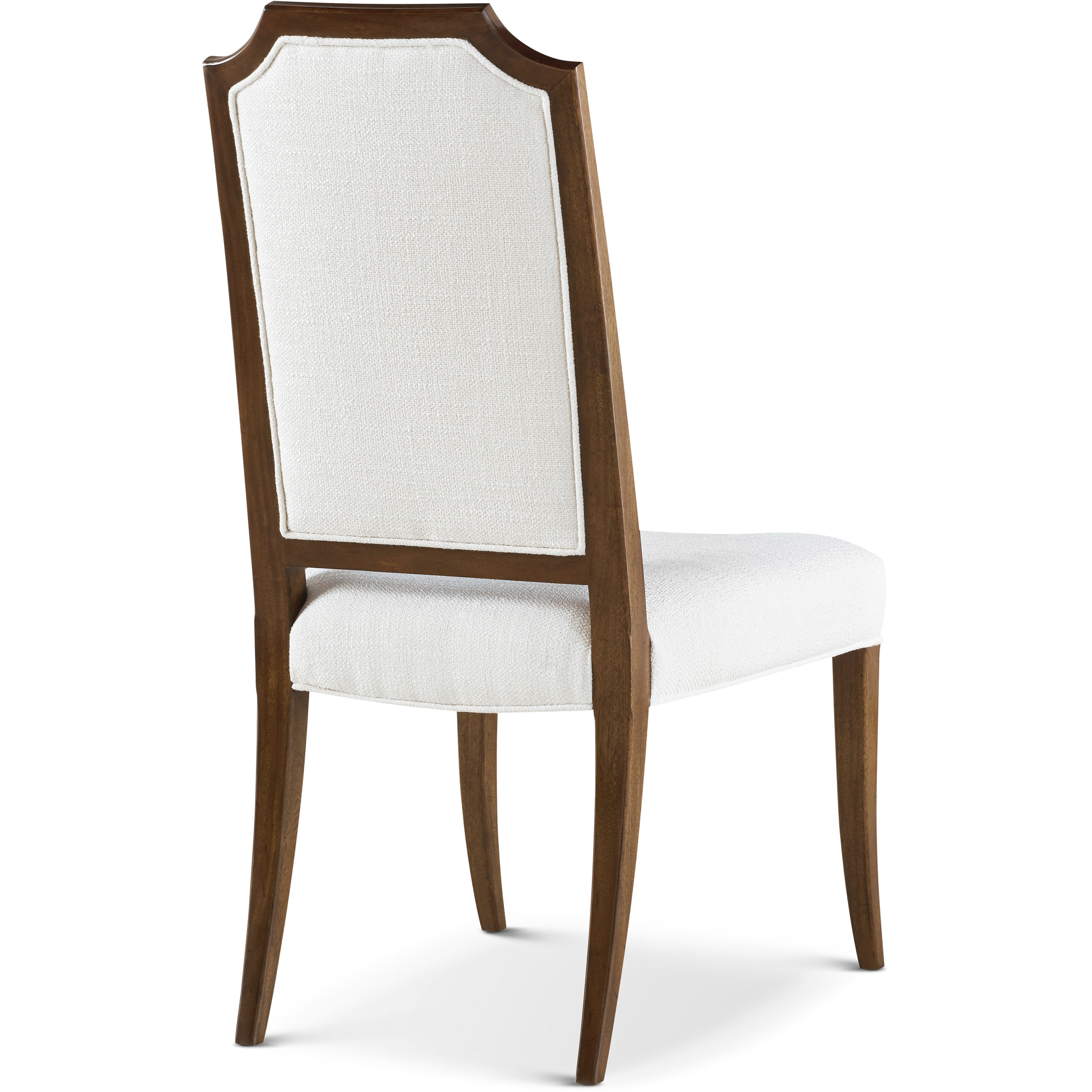 Sloane Edwardian Brown Dining Side Chair, Wooden, Upholstered