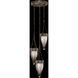 Mirage 3 Light 17.5 inch Bronze Pendant Ceiling Light