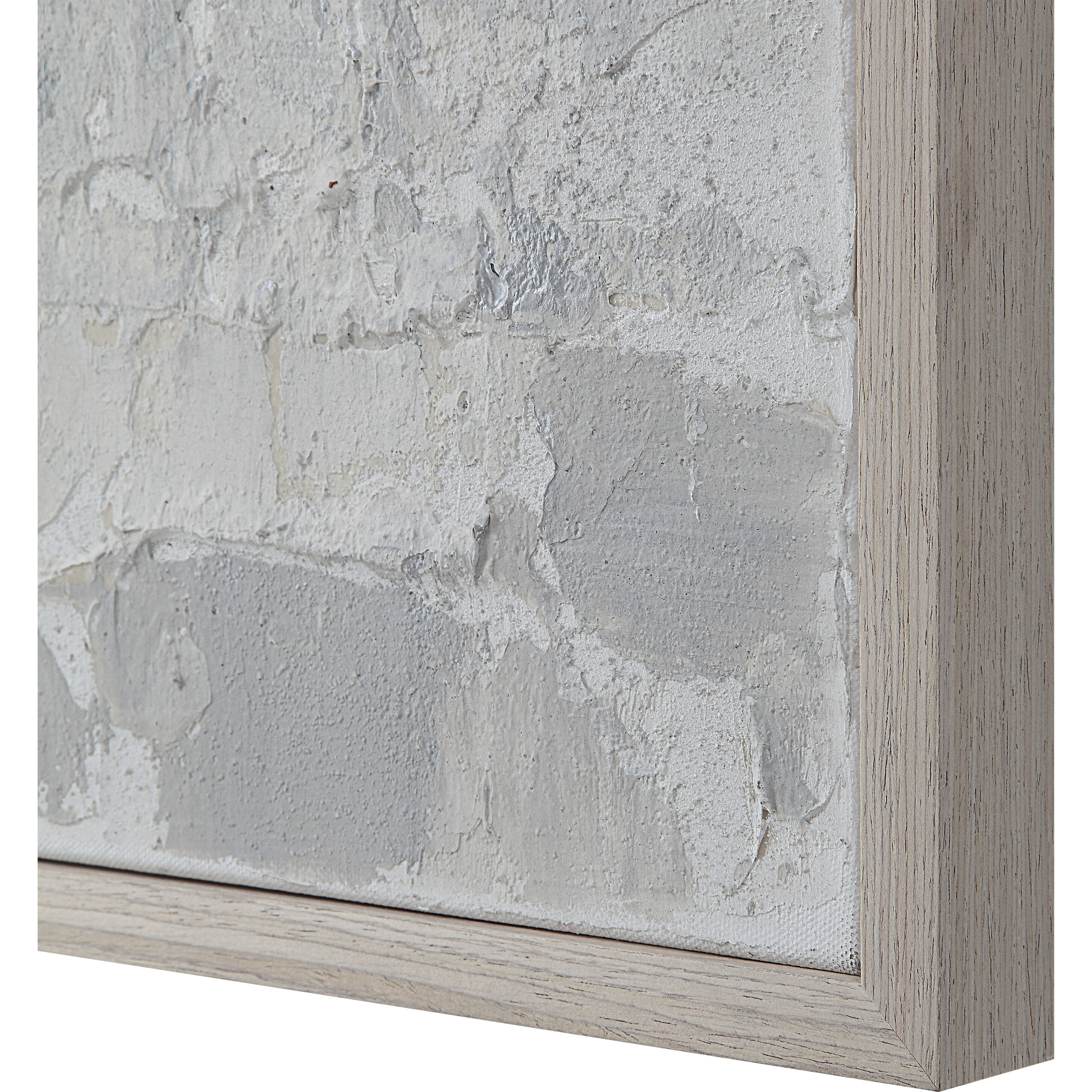 Heleni White/Grey Canvas Art, 2 Piece