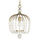 Voliere 1 Light 12.5 inch Havana Gold Pendant Ceiling Light