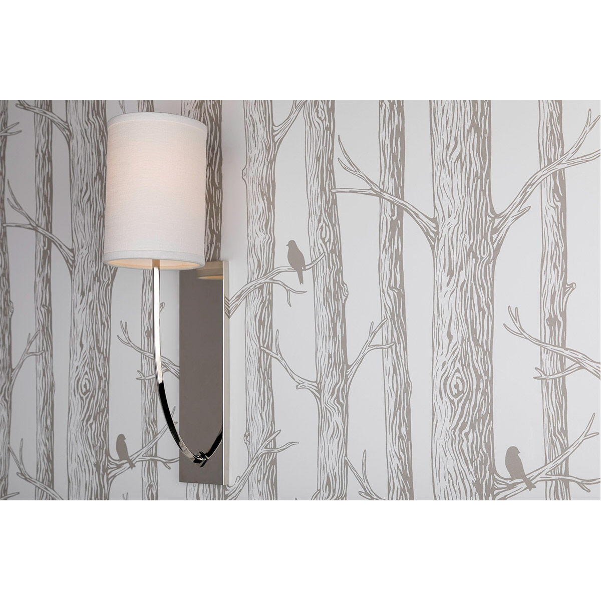 Colton 1 Light 4.5 inch Polished Nickel Wall Sconce Wall Light