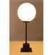 Mond 25 inch 60.00 watt Matte Black Table Lamp Portable Light