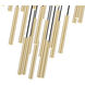 Forest LED 36 inch Modern Gold Chandelier Ceiling Light