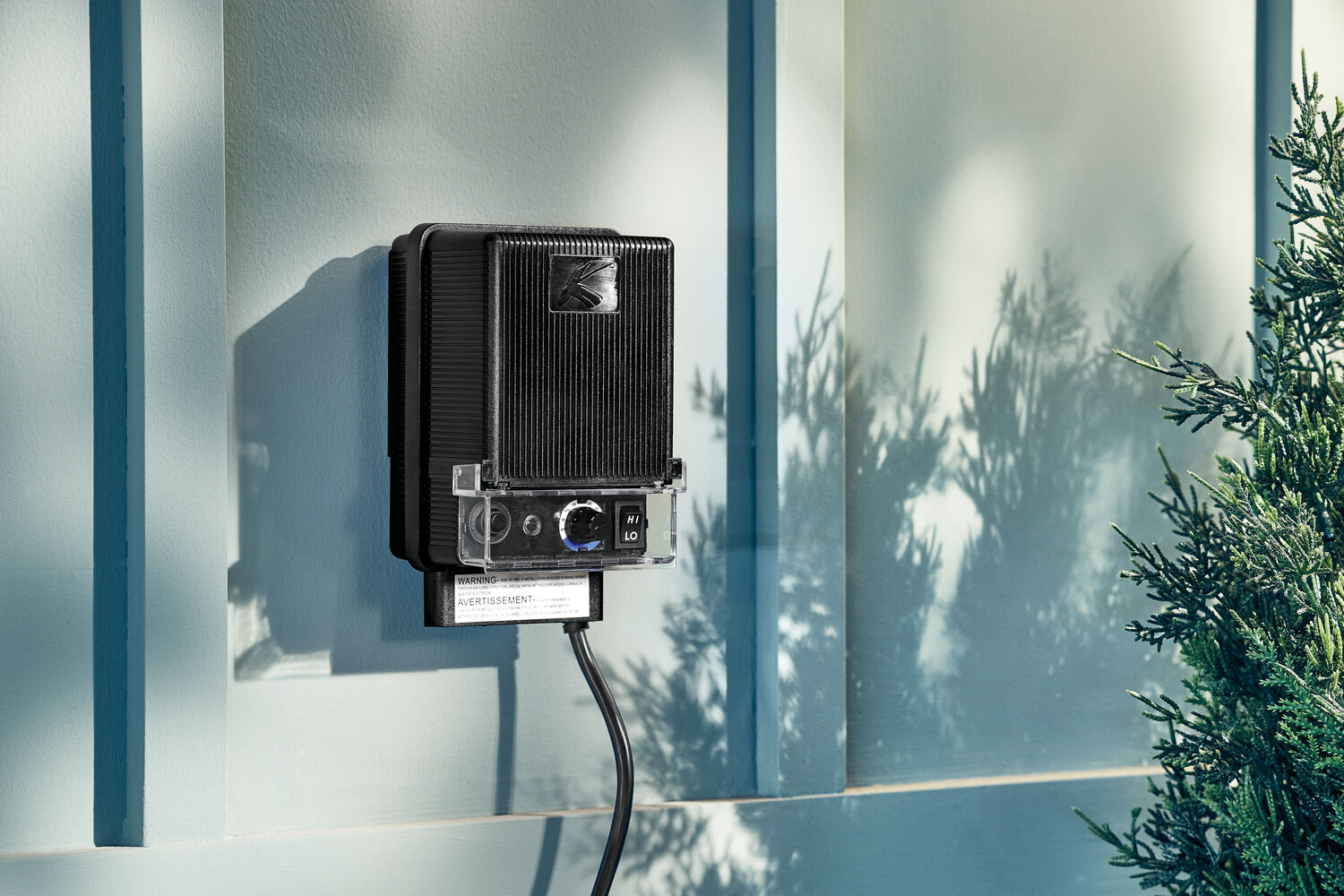 Landscape lighting transformer top