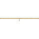 Sean Lavin Modern 20.8 watt Natural Brass Picture Light Wall Light, Integrated LED