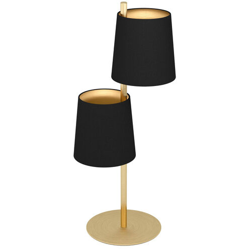 Almeida 2 23.63 inch 60.00 watt Brushed Brass Table Lamp Portable Light