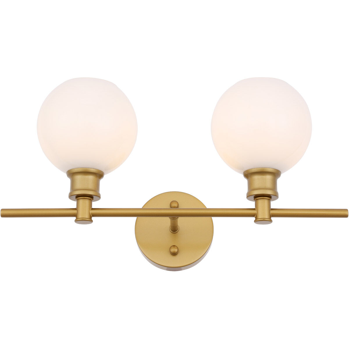 Collier 2 Light 19 inch Brass Wall sconce Wall Light