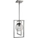 Atwell 1 Light 8 inch Brushed Nickel Pendant Ceiling Light