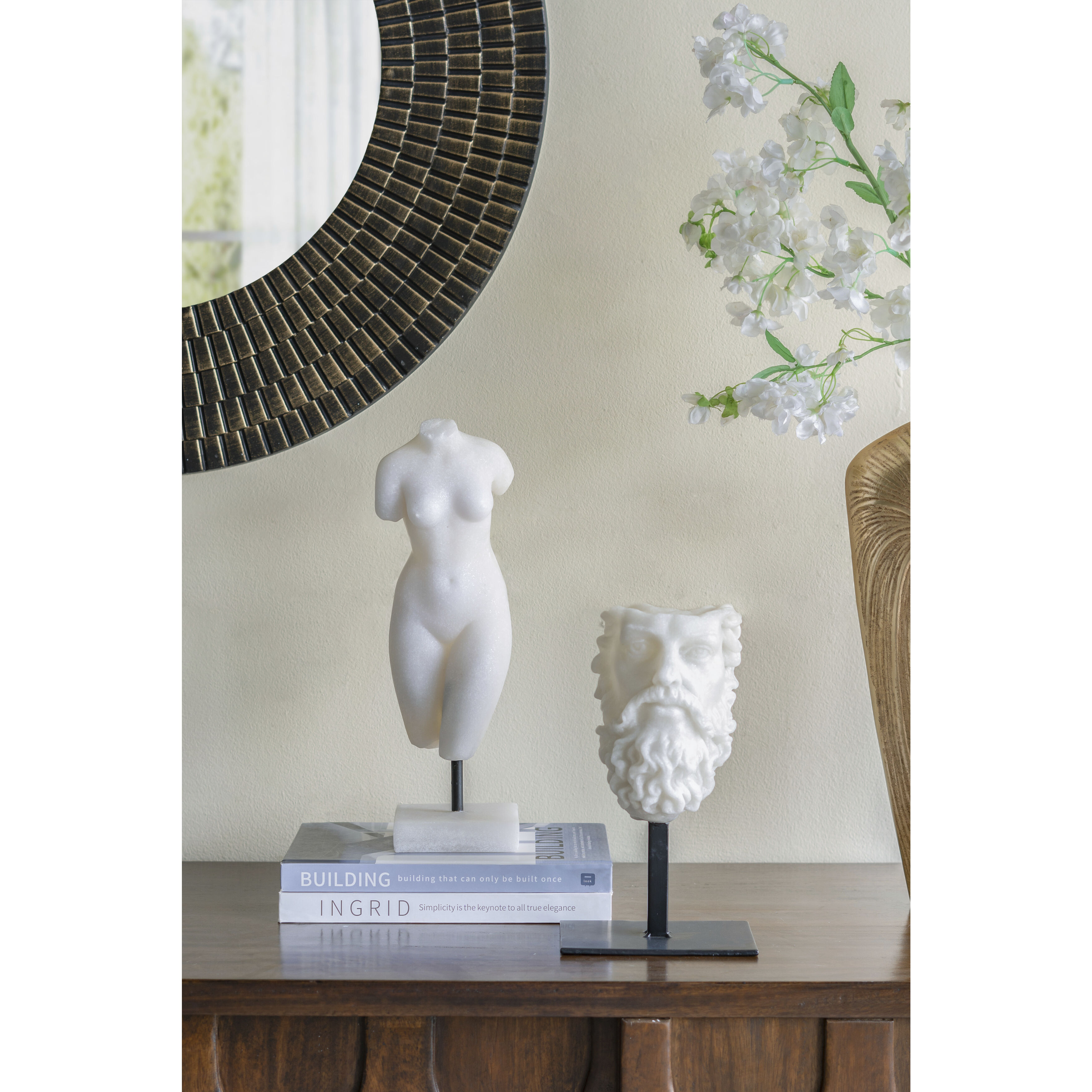 Anita 14.3 X 4.7 inch Sculpture