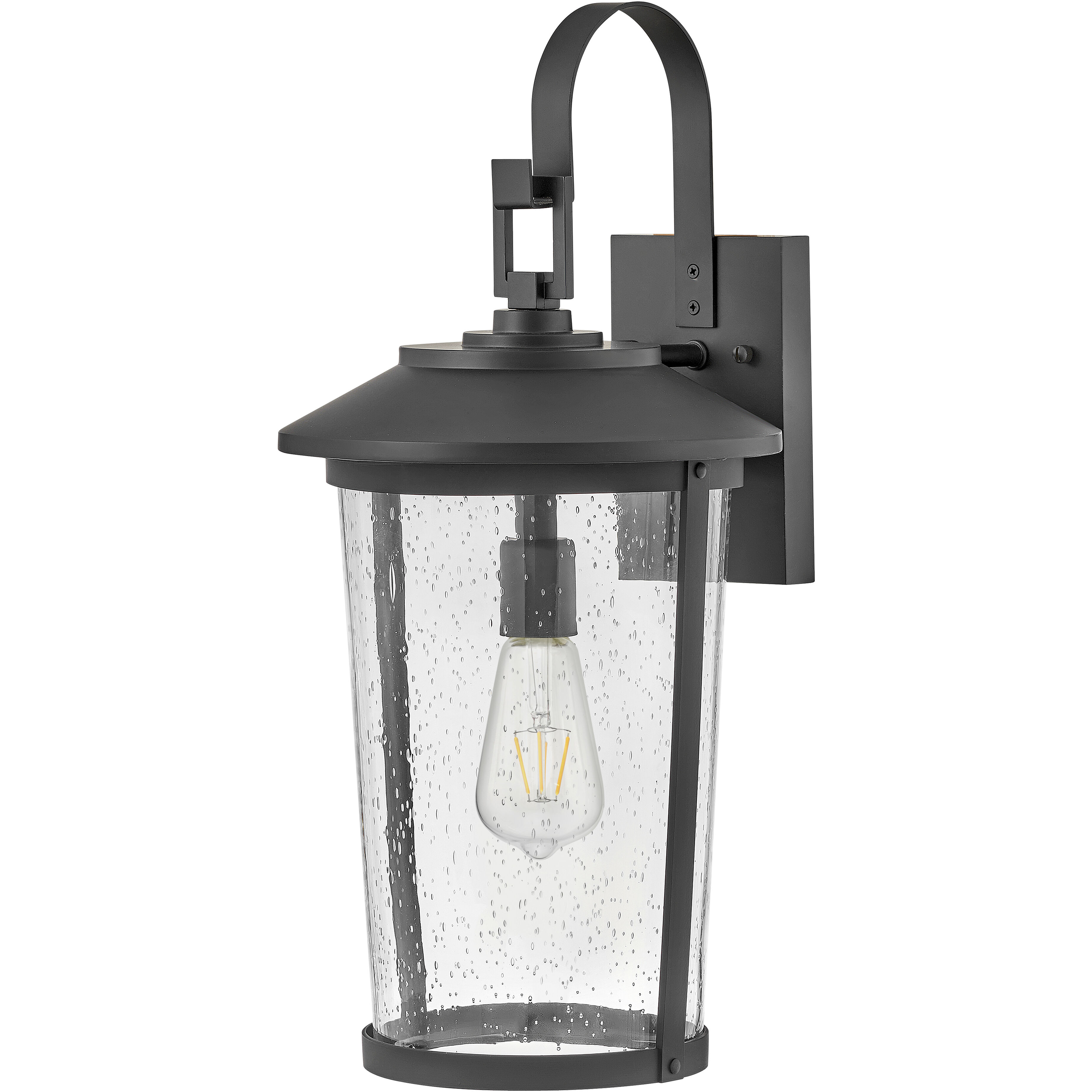 Banks LED 22 inch Black Outdoor Wall Mount