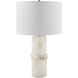 Falaise 25.2 inch 100 watt Burnished and Plated Accent Table Lamp Portable Light