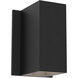 Oslo LED 6.3 inch Textured Black Exterior Wall Light