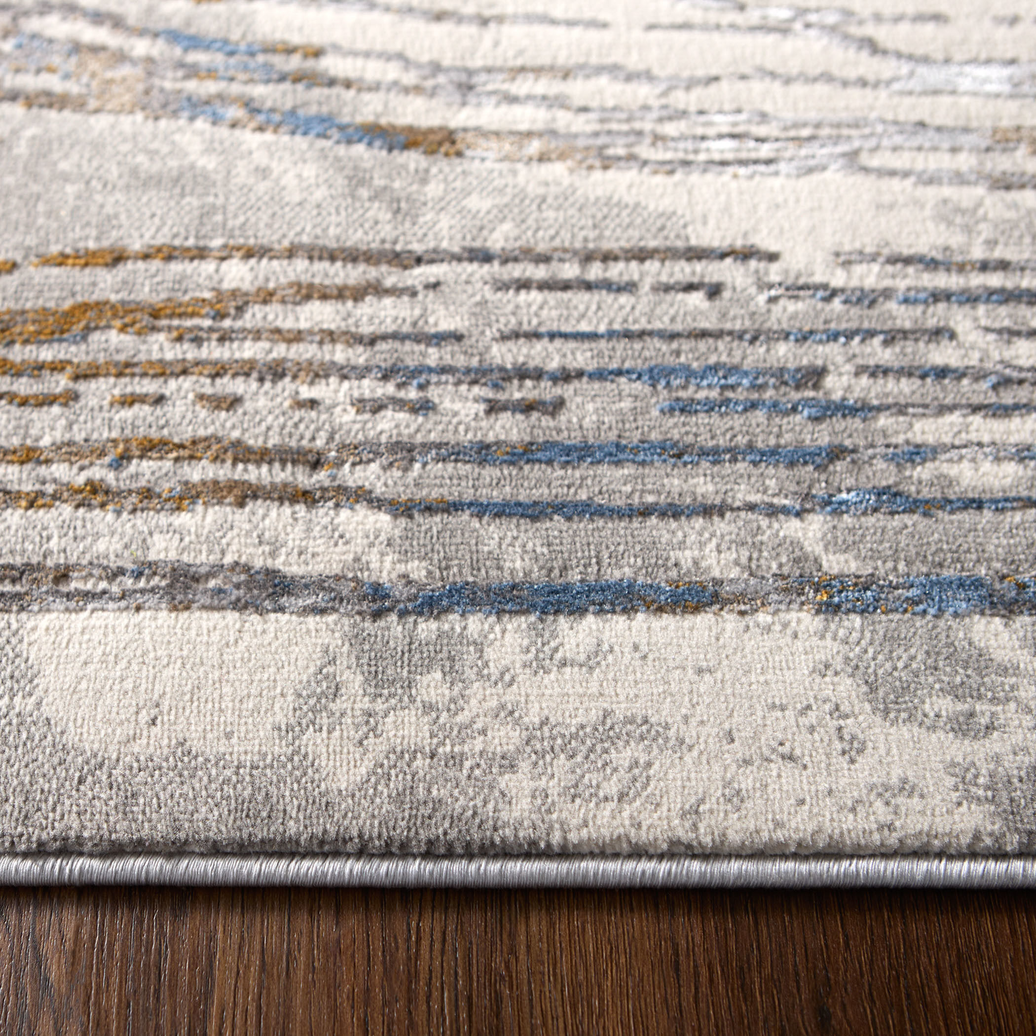 Darica 130 X 94 inch Mineral Tones Rug in 8 x 11