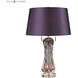 Vergato 24 inch 60.00 watt Purple Table Lamp Portable Light in Incandescent