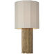 Anne-Marie Barton Fumar 23.5 inch 15.00 watt Ridged Tombac Table Lamp Portable Light