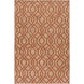Seaport 63 X 39 inch Camel Rug