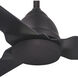 Java 54 inch Coal Outdoor Ceiling Fan 