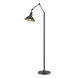 Henry 60.8 inch 60 watt Oil Rubbed Bronze and Dark Smoke Swing Arm Floor Lamp Portable Light in Oil Rubbed Bronze/Dark Smoke