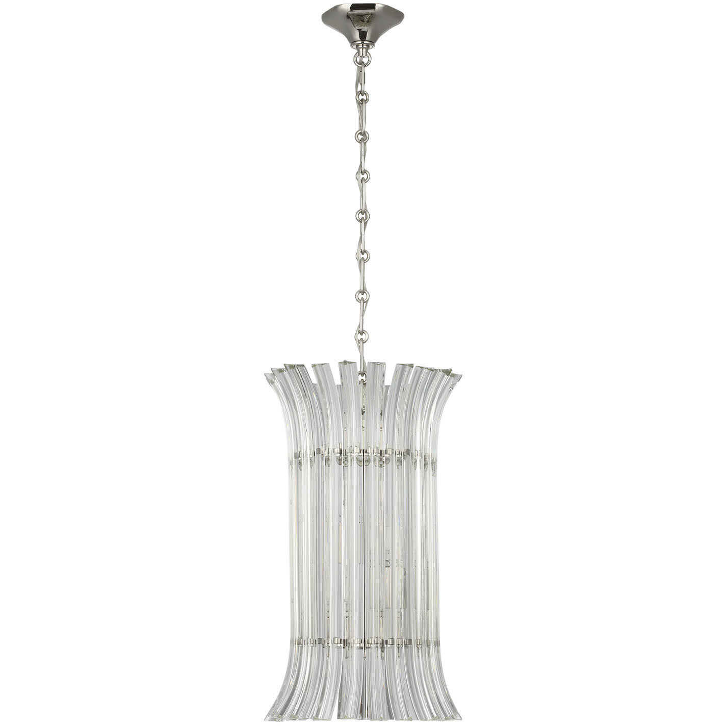 AERIN Rhine LED 12 inch Polished Nickel Pendant Ceiling Light