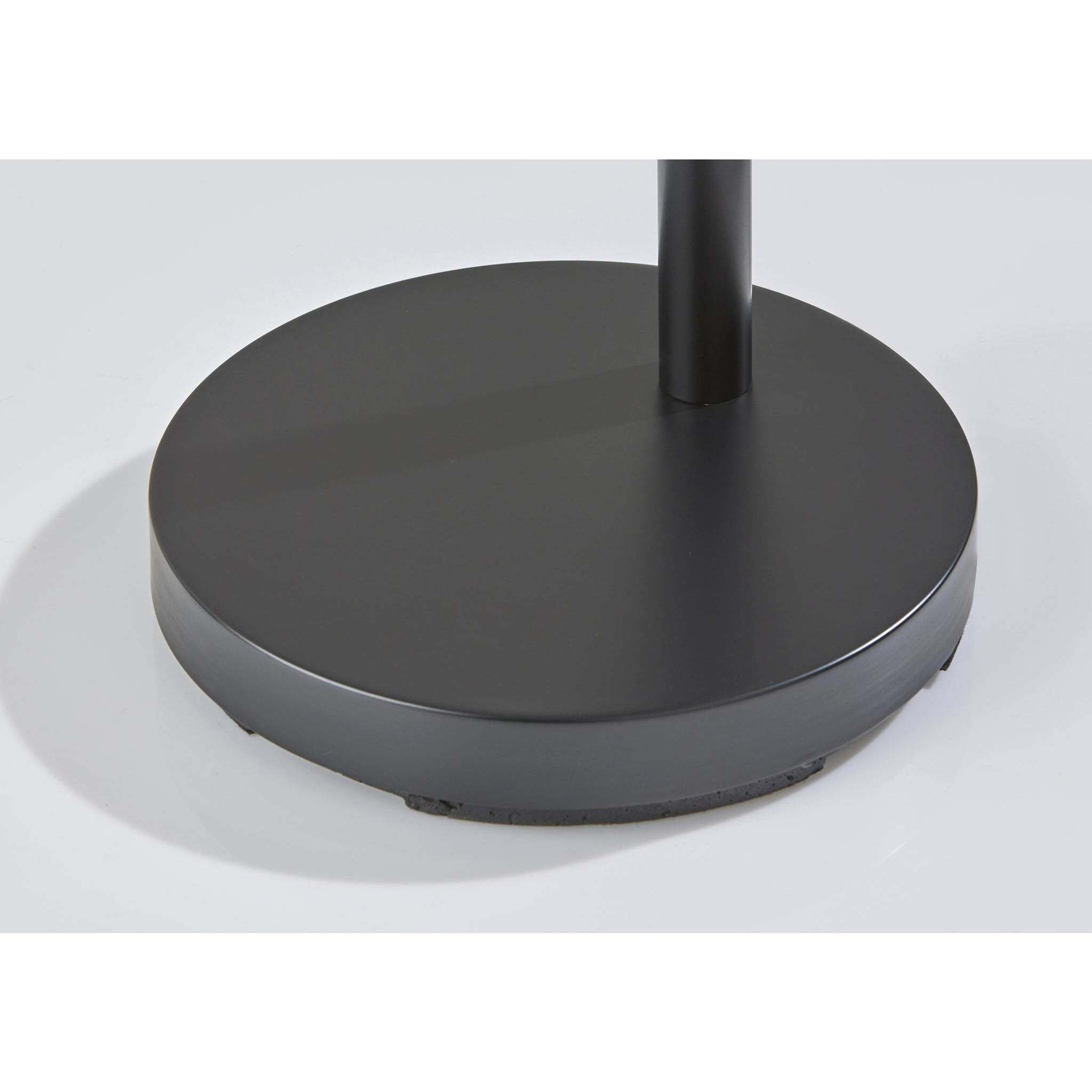 Amalfi 75 inch 100.00 watt Black Arc Floor Lamp Portable Light