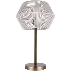 Willow 21.25 inch 60.00 watt Gold Table Lamp Portable Light