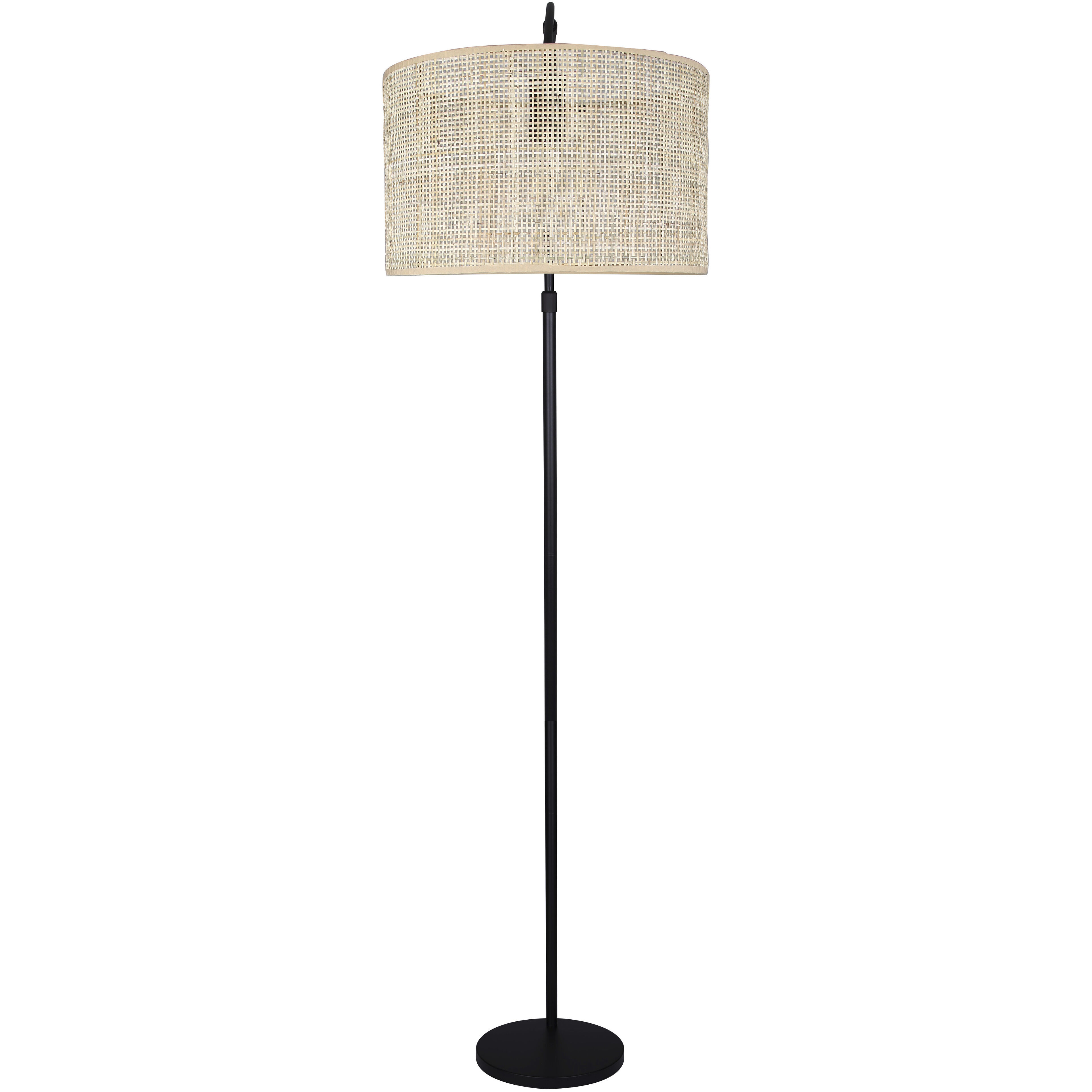 Merritt 81.75 inch 150.00 watt Matte Black Floor Lamp Portable Light
