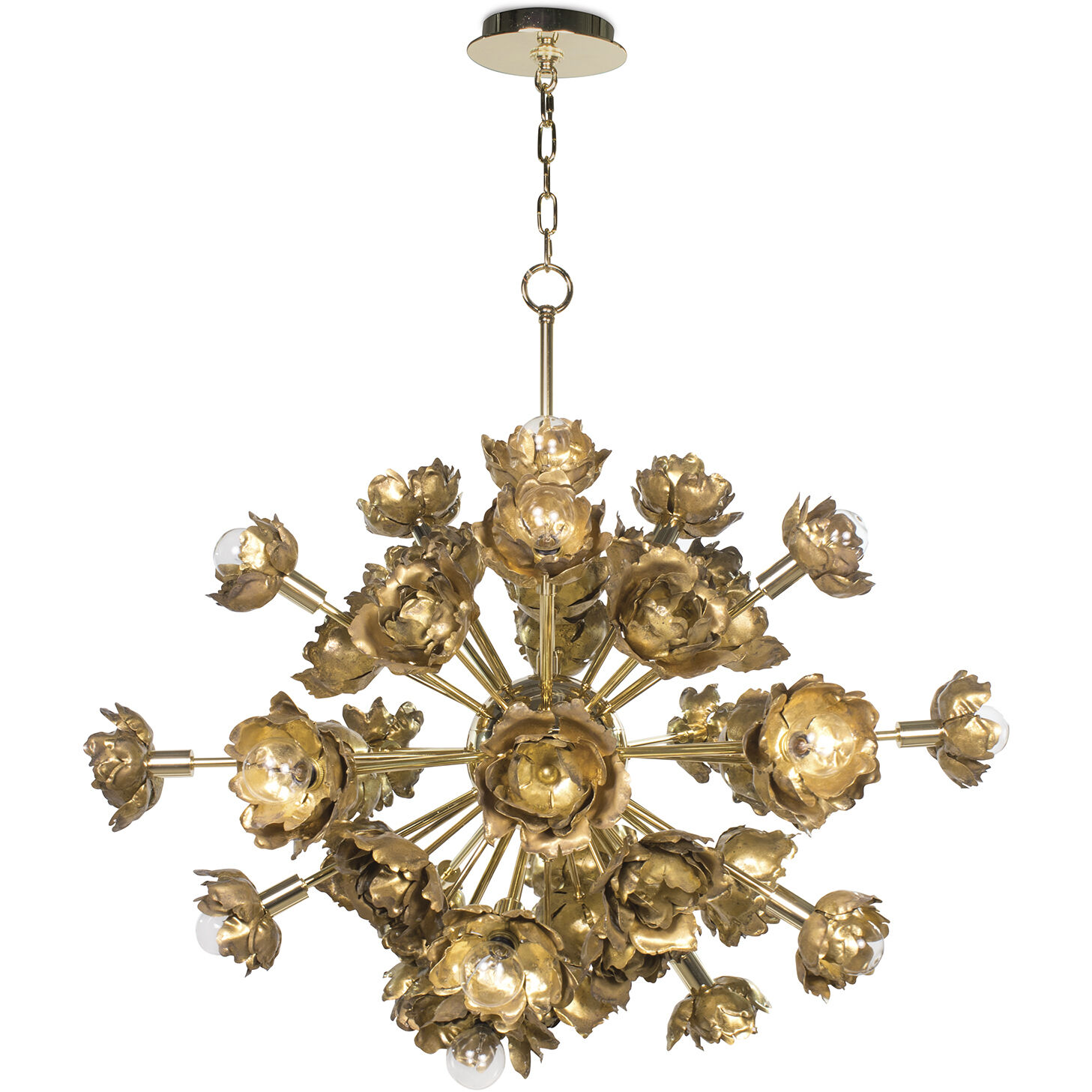 Adeline 22 Light 33 inch Gold Chandelier Ceiling Light