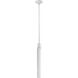 Zigrina 1 Light 5.13 inch Matte White Pendant Ceiling Light