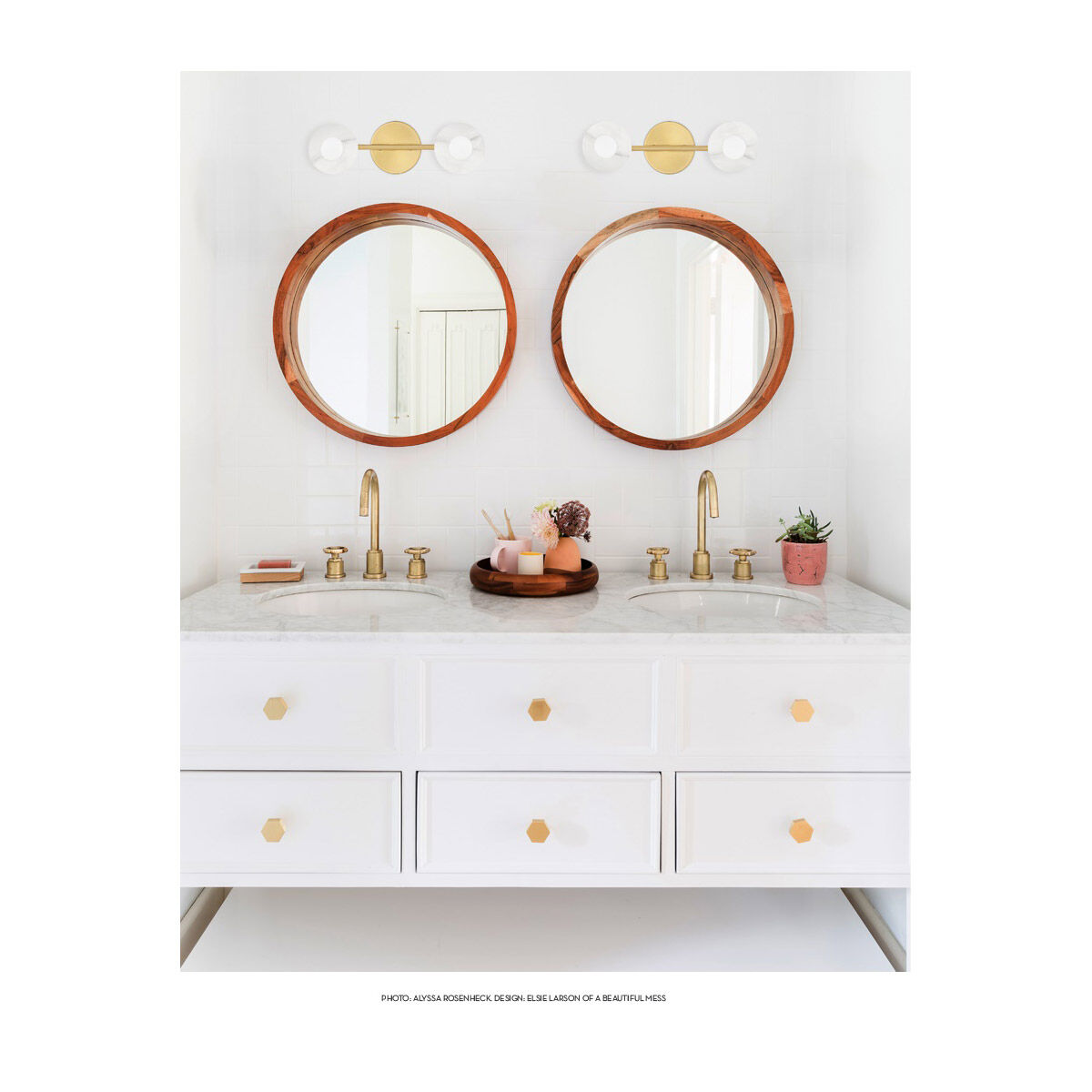 Elmont 2 Light 6 inch Aged Brass Bath Bracket Wall Light