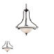 Arago 20 Light 36 inch Royal Bronze Pendant Ceiling Light