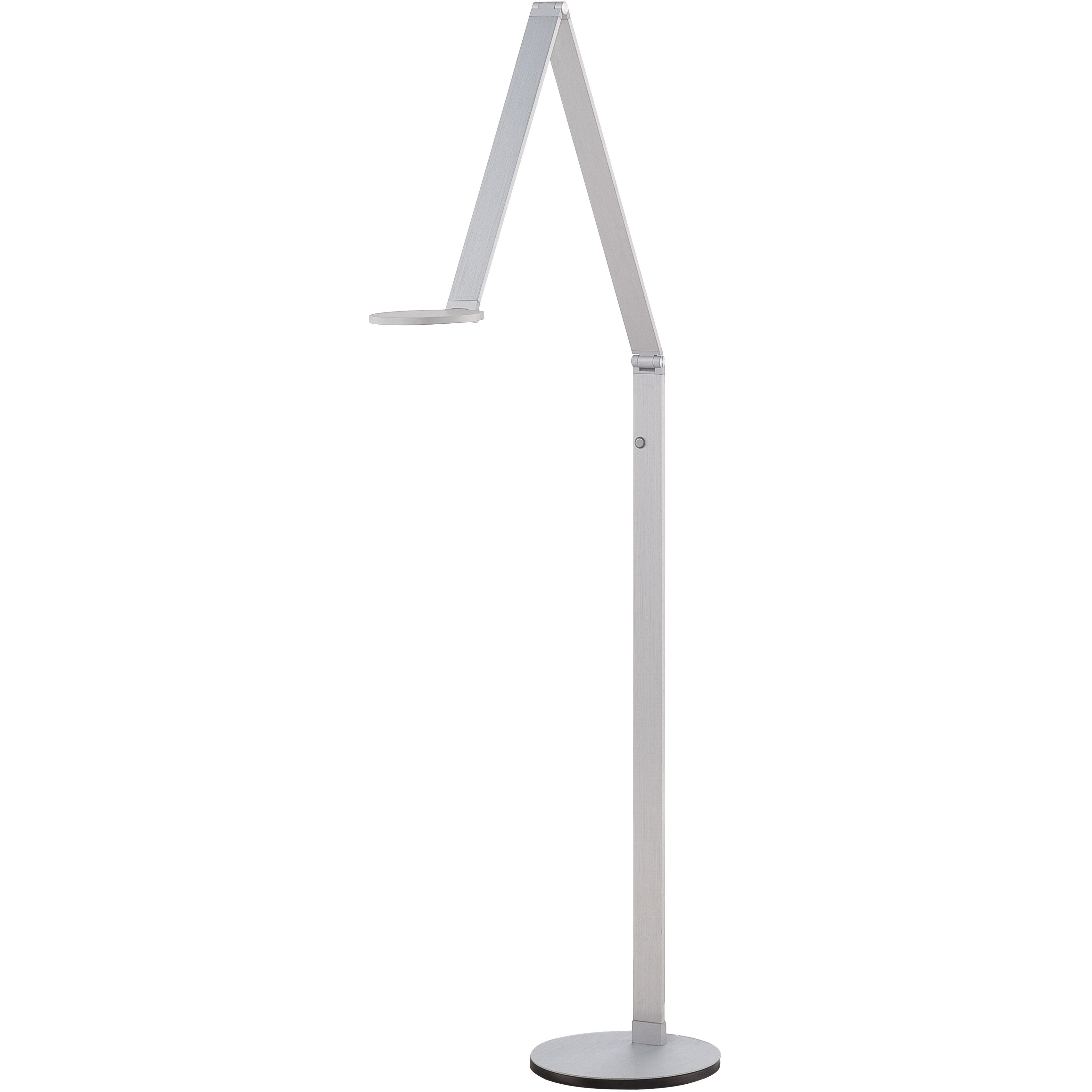 Task Portables 65.5 inch 12.00 watt Chiseled Nickel Floor Lamp Portable Light