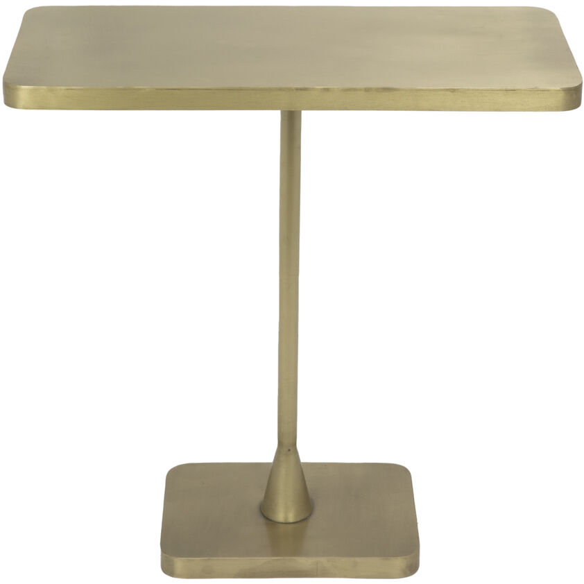 Hild 25 X 24.5 inch Antique Brass Side Table