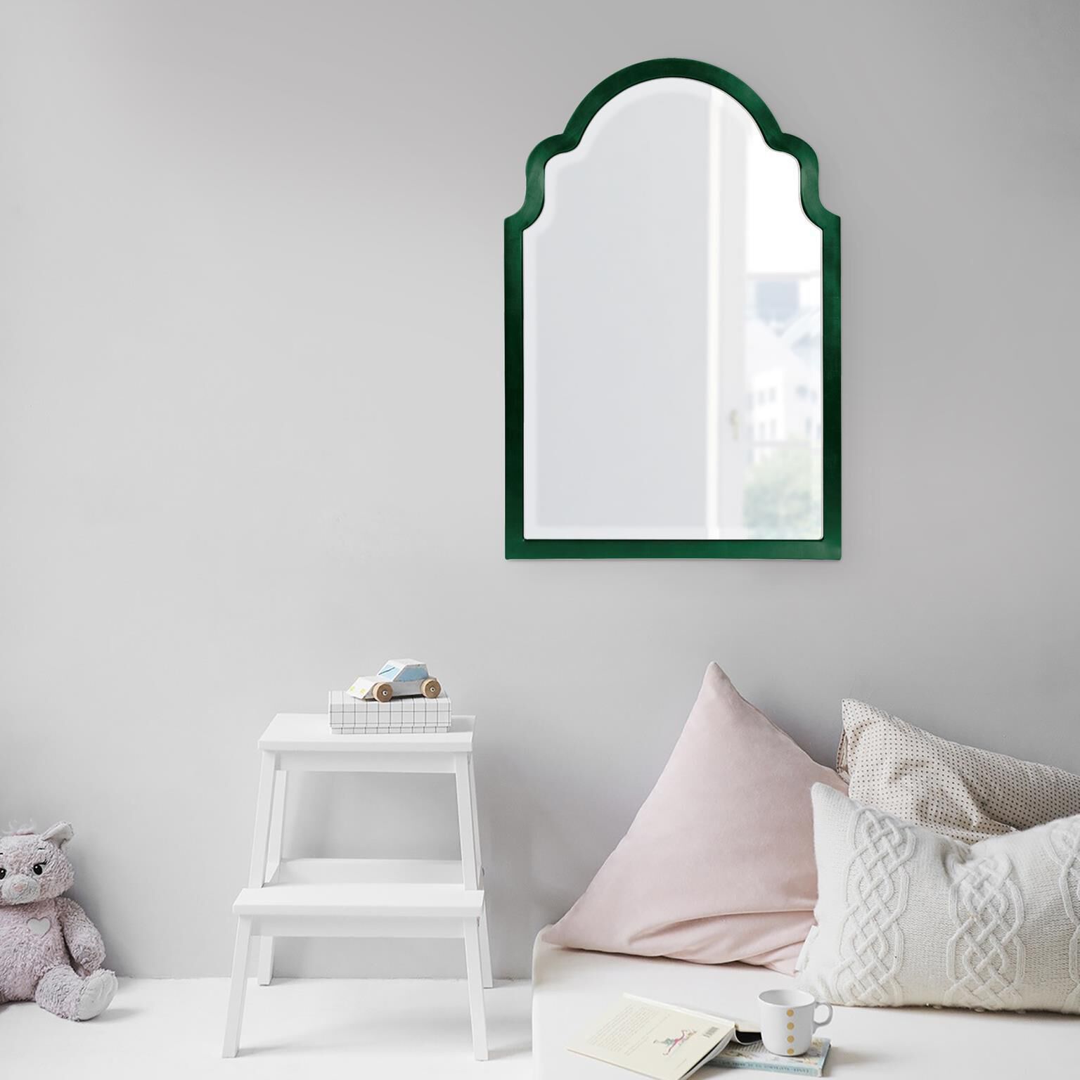 Sultan 36 X 24 inch Hunter Green Mirror