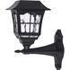Oberon Outdoor Wall Light, Pack of 4