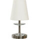 Bryson 13 inch 40.00 watt Satin Nickel Mini Accent Lamp Portable Light