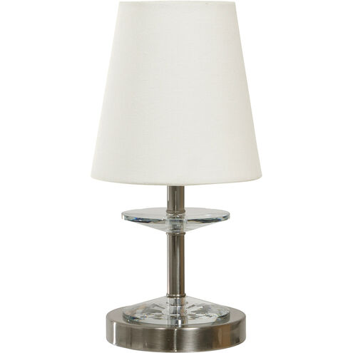 Bryson 13 inch 40.00 watt Satin Nickel Mini Accent Lamp Portable Light