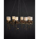 Rosabel 8 Light 35 inch Antique Brass Chandelier Ceiling Light