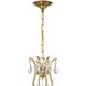 Cedar 8 Light 28 inch Vibrant Gold Chandelier Ceiling Light in Clear Hand Cut